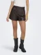 Only Onlsmooth Hw Faux Lea Shorts Cc Pnt 15351265 Korte Broeken 5101069 Chocolate Torte