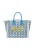 IZIA Handtas  blauw / geel / wit