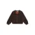 Tumble ’n Dry jas met panterprint – donkerbruin
