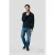 BOSS Asac_PL regular fit gebreide trui – dark blue