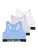 Calvin Klein Underwear BH ‘Intense Power’  lichtblauw / pastellila / zwart / wit