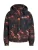 KARL LAGERFELD JEANS Winterjas  bruin / oranje / zwart