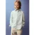 Mango Kids casual overhemd met krijtstreep – lichtgroen