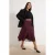 Trendyol Curve Dames Paars Effen Maxi Grote maten Rokken