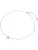 Valero Pearls Ketting  zilver / parelwit