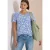 Shirt met ronde hals en patroon