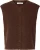 Selected Femme Vest Lulu Button Cognac dames
