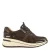 Medicus leren sneakers met sleehak – bruin