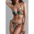 Marlies Dekkers Hula Haka Rainforest And Gold Tanga Briefs