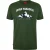 Luke Heren Arandano Lettering Regular T-Shirt (Groen)