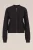 WE Fashion – Dames Vest met structuur – Regular fit – Zwart –
