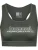 Hummel Sport bh ‘Te Fundamental’  donkergroen / wit