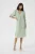 Jurk Regular fit green