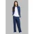 adidas Originals Firebird loose fit broek – donkerblauw/wit
