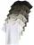 The Set Shirt  rookgrijs / greige / donkergroen / zwart / wit