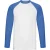 Fruit of the Loom Heren valueweight baseball t-shirt met lange mouwen