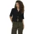 Only Onlfrani s/s emb bow top wvn black