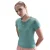 Nike Dames-T-shirt met Swoosh-logo, gebreid, slim fit (Kanon)