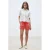 Suncoo high waist casual short met paisley print rood