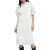 AllSaints Osa Denim Dress Chalk White