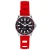 Shield Reef Bandhorloge met datum – rood
