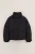 WE Fashion – Meisjes oversized gewatteerde jas – Oversized – Zwart –