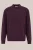 WE Fashion – Heren regular fit polo – Regular fit – Aubergine – Katoen –