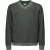 No Excess Pullover V-neck 2 Coloured With Wool Smoke