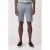 Campbell regular chino short grijsblauw