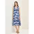 Cecil Dames Jurk met patroon in Blauw