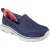 Skechers GO WALK 7 – Vina Textile Dames Navy/Coral Trainers