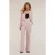 Motivi Palazzo Trousers With Pleats Pink