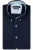 Giordano Linnen Overhemd donkerblauw, Effen