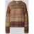 Apricot relaxed fit gebreide trui met geribde bies