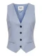 ONLY Bodywarmer ‘ONLLINDA’  duifblauw