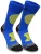 normani Sportsokken  blauw / geel / grijs / zwart