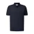 s.Oliver regular fit polo met textuur – donkerblauw