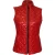 Burberry Gequilted Ritsdown Vest in Rood Polyamide
