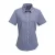 Premier Dames/Dames Gingham overhemd met korte mouwen (Marine / Wit)