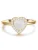 Glanzstücke München Ring  goudgeel / transparant / wit