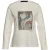 River Woods Crew Neck Tee Ls + Deco White