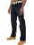 Enzo | Jeans met normale pasvorm en riem voor heren – donkerblauw