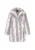 faina Wintermantel  grijs / wit
