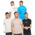 Henleys Heren Henstack T-Shirt (Set van 5) (Veelkleurig)