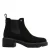 ESPRIT suède chelsea boots met profielzool – zwart