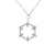 Zilver 925 zirkoniumoxides ketting 925