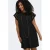 ONLY CARMAKOMA T-shirtjurk met broderie zwart