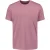 No Excess T-shirt crewneck solid basic mauve