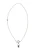 usha WHITE LABEL Ketting  zilver / parelwit