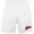 Malelions Men Perforated Mesh Shorts | White